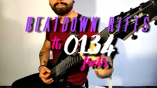 3 beatdown riffs with 0134 frets