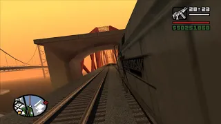 GTA San Andreas - Around San Andreas in 8 Minutes (Brown Streak)