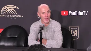 Bob Bradley entire press conference after LAFC's come from behind win over Sporting KC