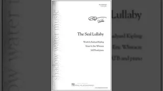 The Seal Lullaby SATB, Alto practice