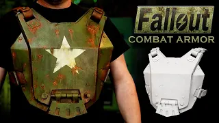 How to Make Fallout Combat Armor Part 2 - How to Paint Cosplay Foam to look like Rusty Metal