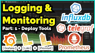 Homelab Monitoring Made Easy - Part 1: Tools Overview - Grafana, Prometheus, InfluxDB, Telegraf