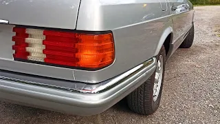 w126 مرسيدس بنز 280 SE معايير الجودة الفئة S ، 1984