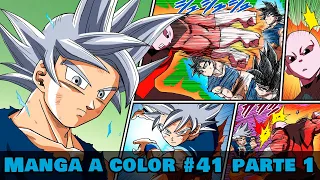 DBS Color Manga Chapter 41 Part 1: Goku Ultra Instinct VS Jiren