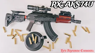Fearless Firepower: Realistic Toy Gun RX AKS-74U Assault Rifle Gel Blaster
