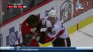 Chris Neil vs Brendan Smith Nov 23, 2013