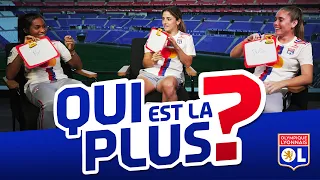 Qui est la plus ? | Morroni, van de Donk & Benyahia I Olympique Lyonnais