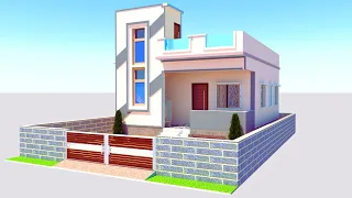 24X30 HOUSE PLAN II 720 Sqft house design II 24x30 house design @Shreevhomeplans