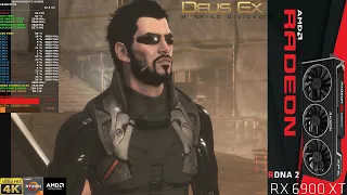 Deus Ex Mankind Divided Ultra Settings 2x MSAA 4K | RX 6900 XT | Ryzen 7 5800X