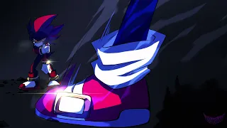 Dark Sonic VS Shadow (STH Comic)