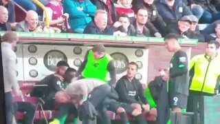 Sadio Mane Angry At Mohamed Salah In Touchline Bust-up