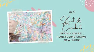 Knit & Crochet Podcast #9 | Spring Sorrel, Karlas Dress, Stephen West Shawl, New Yarn!