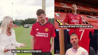 FULL VIDEO: Mason Mount First Official Interview As A Manchester United Player.