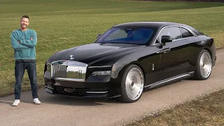 Rolls Royce Spectre with 24" Spofec wheels and lowering / The Supercar Diaries