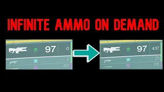 generating infinite ammo in destiny 2