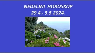 Jasminka Holclajtner-Royal Astro Studio-NEDELJNI HOROSKOP -29.4.- 5.5.2024.