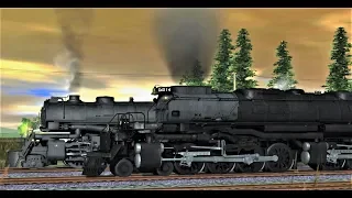 [New] Union Pacific "Big Boy" 4014 vs N&W Class A - Trainz