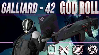 Destiny 2 | Galliard-42 God Roll Review | How To Get The BEST Auto Rifle! (Galliard 42 Farm)