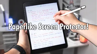 Notetaking with a Paperlike Screen Protector for iPad - Student's Perspective!