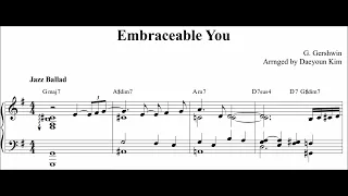 [Ballad Jazz Piano] Embraceable You (sheet music)