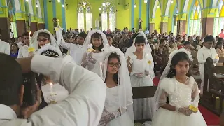 First Holy Communion atSst Teresa Church, Moulali Kolkata