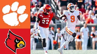 #3 Clemson vs Louisville Highlights | NCAAF Week 8 | College Football Highlights