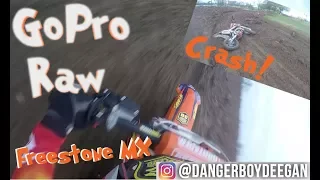 Dangerboy Deegan crazy fast race for the win! Crash! GoPro raw