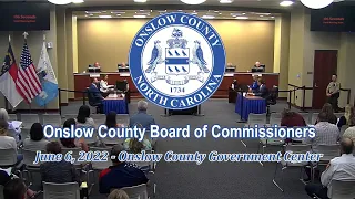 Onslow County Board of Commissioners' Meeting