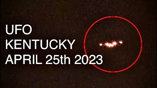 GIANT CRAFT SPOTTED IN KENTUCKY SKY - April 25th 2023 - ufo uap tr3b