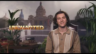 Tom Holland on bartending, working with Mark Wahlberg, and filming Uncharted during the pandemic