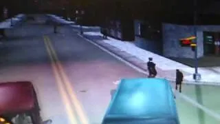 GTA3-Grandma got run over by a beer truck