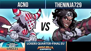Acno vs TheNinja729 - Losers Quarter-Final - BCX Singles Finals 2021 - EU 1v1