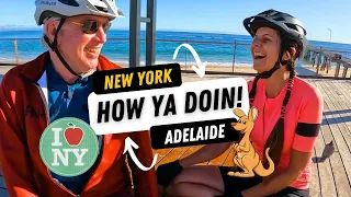 A New Yorker Cycling in Adelaide - For The First Time!