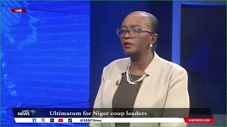 Ecowas issues ultimatum against coup leaders in Niger: Sophie Mokoena