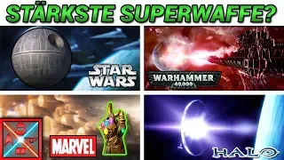 Welches Universum hat die BESTE SUPERWAFFE? - STAR WARS, HALO, MARVEL & WARHAMMER 40k verglichen