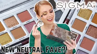 NEW Sigma Beauty COOL NEUTRALS Palette Review + 2 Looks | Steff's Beauty Stash