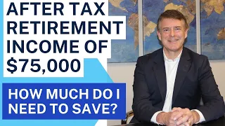 How Much Money Do I Need To Save To Make $75,000 Per Year In After-tax Income?