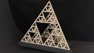 Mathnetism's Sierpinski Tetrahedron (Zen Magnets)