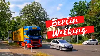 Walking in Zehlendorf, Berlin. Berlin tour. Walking The millionaires' district in Berlin.