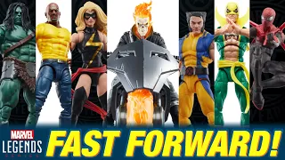 Fast Forward! Marvel Legends Hasbro Fanstream Recap April 2024 X-Men! Spider-Man! Hulk! Ghost Rider!