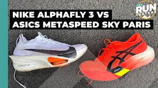 Nike Alphafly 3 vs Asics Metaspeed Sky Paris: Which is the best carbon plate racing shoe?