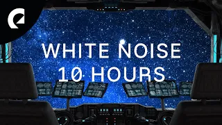 Deep Space White Noise for Sleep and Study - Sleep Sounds White Noise with Deep Bass (10 Hours)