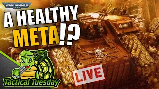 🔴 40k Meta Breakdown! | TacticalTuesday Warhammer 40k Show