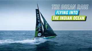 The Ocean Race | Incredible drone shots in the Pacific Ocean 💥