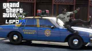 Retro Vintage Sheriff Patrol! - GTA 5 LSPDFR 0.4.7