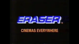 Cinema Release advert for 'Eraser' (2 of 2) - 29th August 1996 UK television commercial