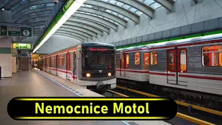 Metro Station Nemocnice Motol - Prague 🇨🇿 - Walkthrough 🚶