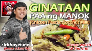 Ginataang Paa ng Manok (Chicken Feet in Coconut Milk)