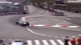 F1 Ralf Schumacher POLE LAP Qualifying Monaco 2003 | Nouvelle Chicane | V10 sound!