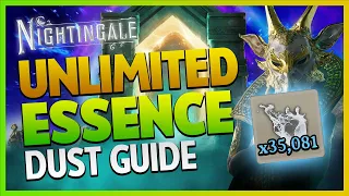 this UNLIMITED ESSENCE Dust Guide is a HUGE HELP to advance the early game FAST in Nightingale